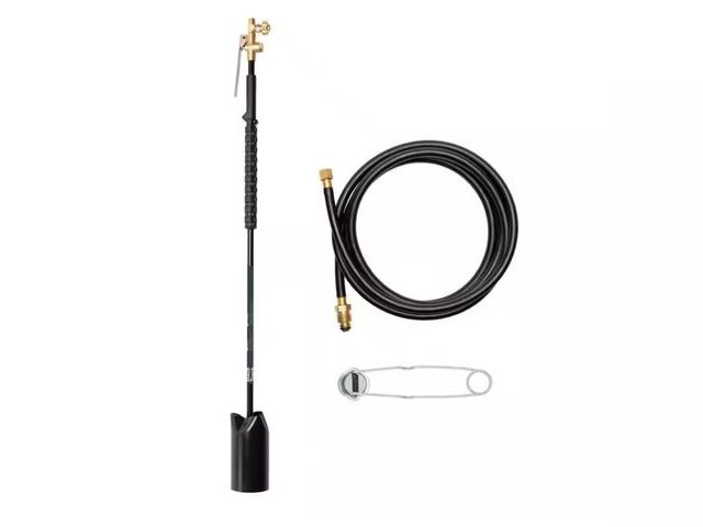 Lot 96-164811 - Bernzomatic Firestarter Blaze Torch Compatible with 20 lb. Propane Tank with Adjustable Wide Brush F...