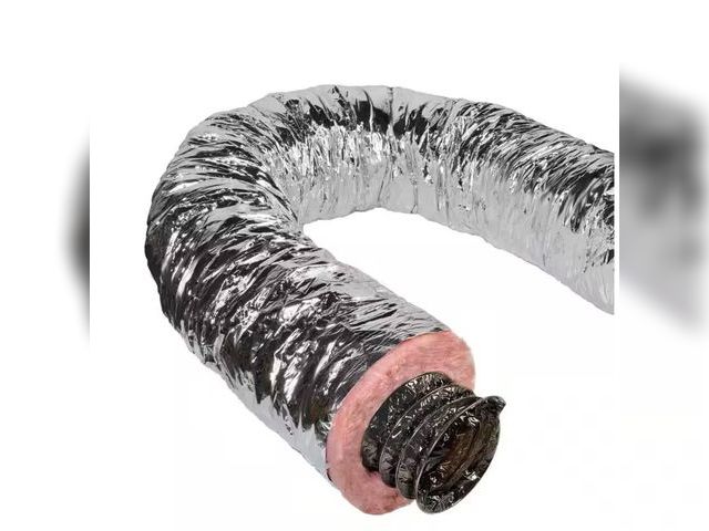Lot 96-166410 - Master Flow
8 in. x 25 ft. Insulated Flexible Duct R8 Silver Jacket

New