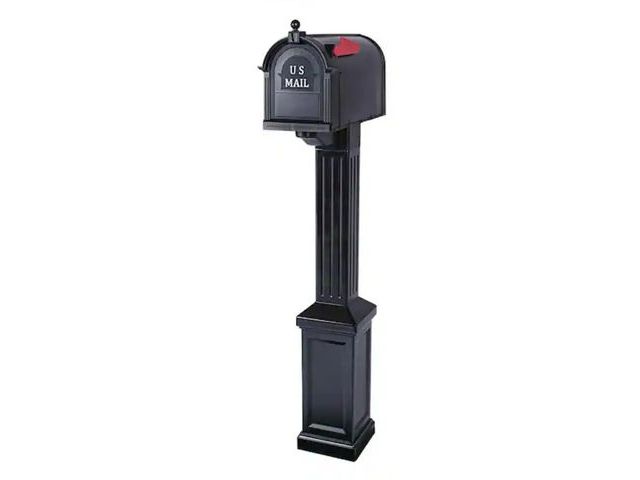 Lot 96-163481 - Postal PRO
Craftsman Post Kit, Black
NO Mailbox Included!!!!
Appears Unused