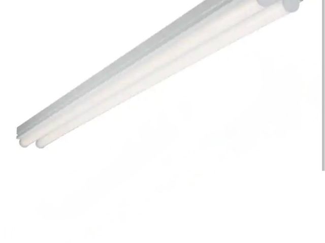 Lot 96-166600 - Metalux 
48 in. (4 ft.) 44-Watt Equivalent 4200 Lumens 2-Linear Integrated LED White Ceiling Strip L...