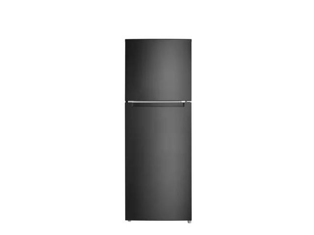 Lot 96-165813 - Vissani
10.1 cu. ft. Top Freezer Refrigerator in Black
MSRP $379.99
Appears unused, has slight shipp...