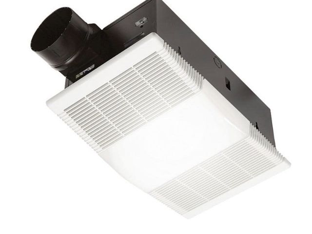Lot 96-179346 - Broan-NuTone 80 CFM Ceiling Bathroom Exhaust Fan with Light and 1300-Watt Heater MSRP $139
New