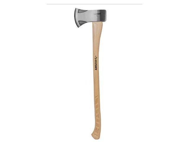 Lot 96-227745 - Husky 4LB Single Bit Michigan Axe with 35" American Hickory Hdl Used