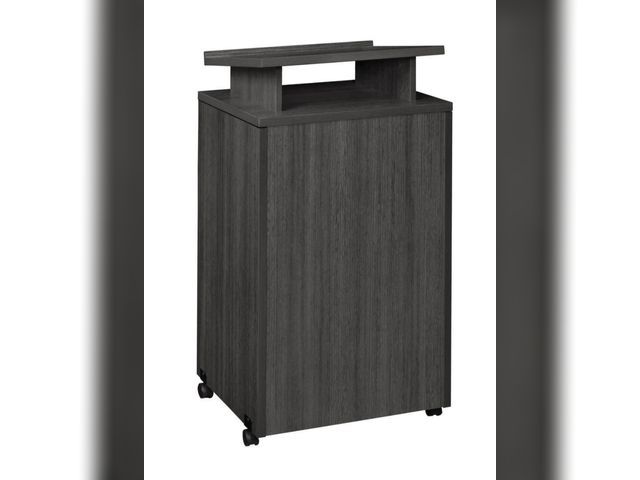 Lot 96-183548 - Regency Magons 24 in. W Ash Grey Wood Freestanding Lectern MSRP $423.06 Unused