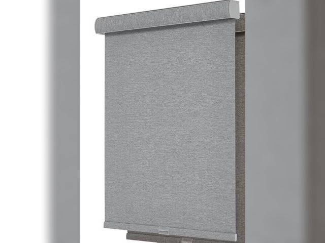 Lot 96-180846 - Persilux Blackout Roller Shades for Windows,Cordless,Linen Fabric,Roller Blinds for Windows,Thermal ...