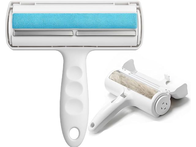 Lot 96-171216 - Multipurpose Pet Hair Removal Tool, Reusable Lint Roller with Fur Bin for Dog and Cat 

New