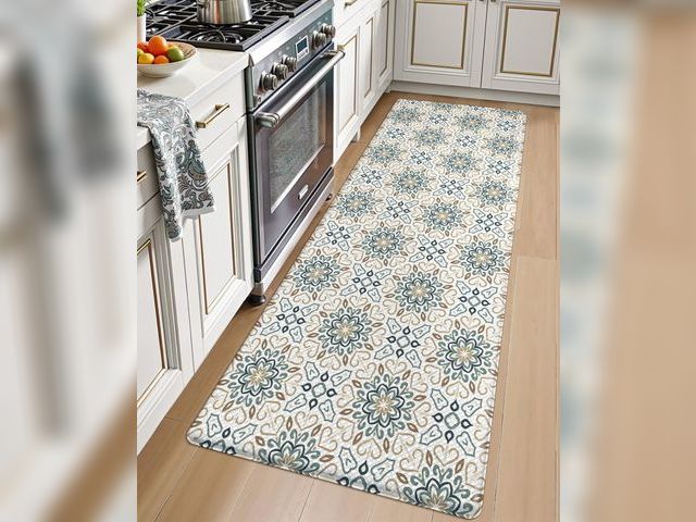 Lot 96-179486 - LUMI Anti Fatigue Kitchen Cushioned Mat for Floor, Ultra Soft Waterproof Runner for Standing, Stain ...