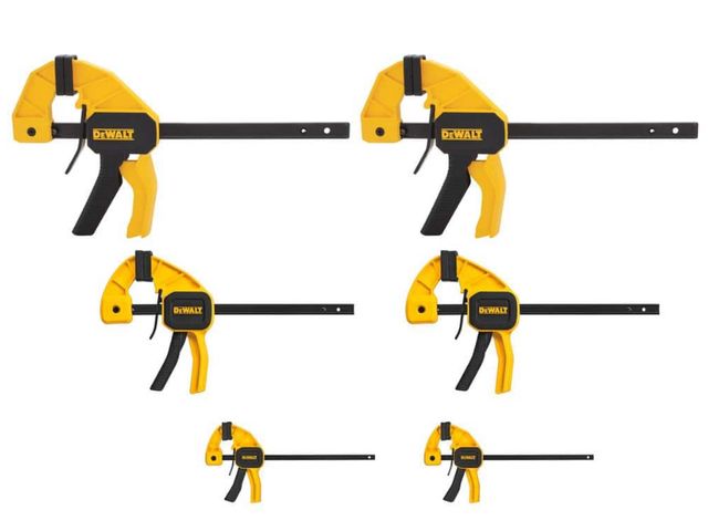 Lot 96-181968 - DEWALT Trigger Clamp Set (6-Piece) New