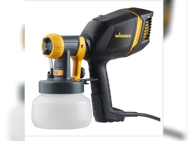 Lot 96-181728 - Wagner Control Stainer 150 Handheld
HVLP Stain Sprayer New, open box