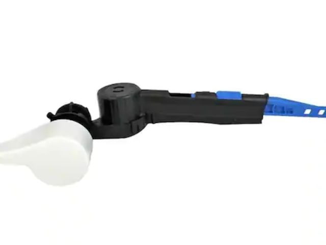 Lot 96-166995 - Fluidmaster
Perfect Fit Universal Toilet Tank Lever in White
Open Package 
Appears Unused