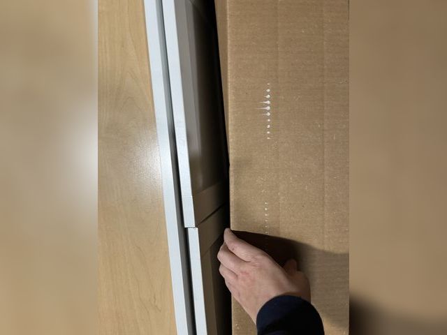 Lot 96-189225 - Hampton Bay Courtland 36 in. W x 12 in. D x 12 in. H Assembled Shaker Wall Bridge Kitchen Cabinet in...