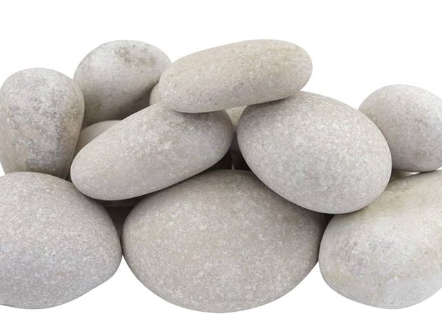 Lot 96-164181 - Rain Forest 1 in. to 3 in., 30 lb. Small Egg Rock Caribbean Beach Pebbles