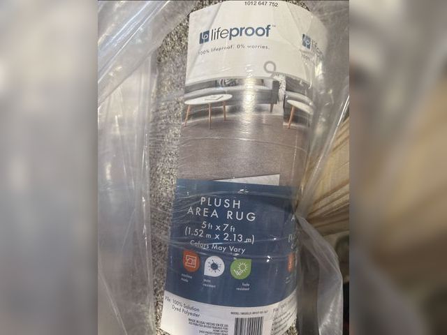 Lot 96-174632 - LifeProof Plush Area Rug 5ftX7ft
New