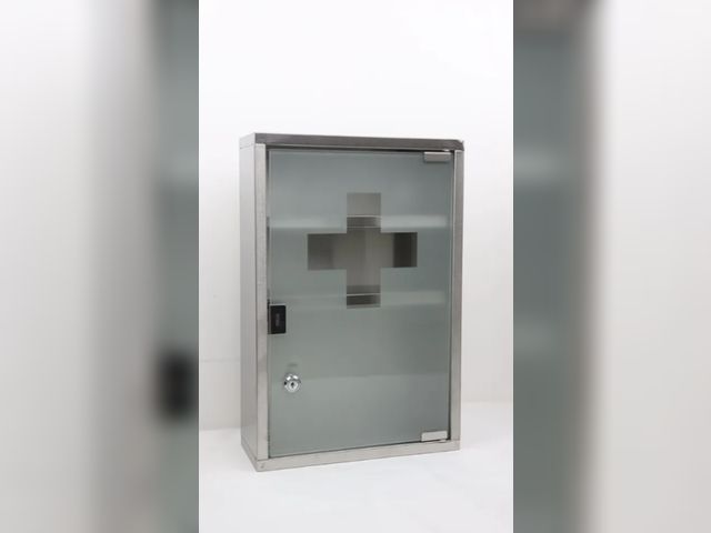 Lot 96-175769 - Stainless Steel Wall Mount Medicine Cabinet S1201-D
New