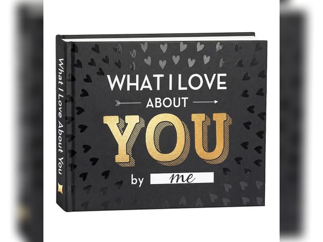 Lot 96-194102 - Case of 100 What I Love about You Book - Valentines Day Gifts for Him, Her - Fill-in-the-Blank Book ...