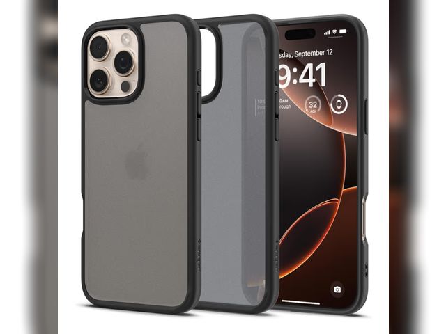 Lot 96-193115 - CASE OF 50 Spigen for iPhone 16 Pro Case, Ultra Hybrid [No Magnet Ring][Anti-Yellowing] - Frost Blac...