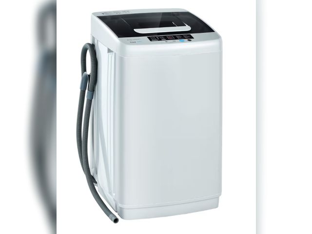 Lot 96-192519 - Giantex Full Automatic Washing Machine, 2 in 1 Portable Laundry Washer, 8.8lbs Washer and Spinner Co...