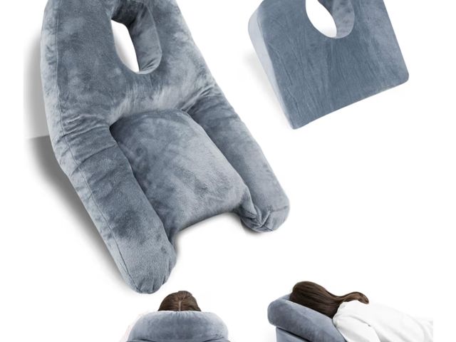 Lot 96-190447 - HOMCA Face Down Pillow After BBL or Eye Surgery - Home Massage Pillow Stomach Sleeping Face Down for...