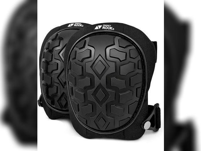 Lot 96-181672 - Professional Knee Pads for Work Construction with Heavy Duty Cap Foam Padding Gel Cushion Knee Pads ...