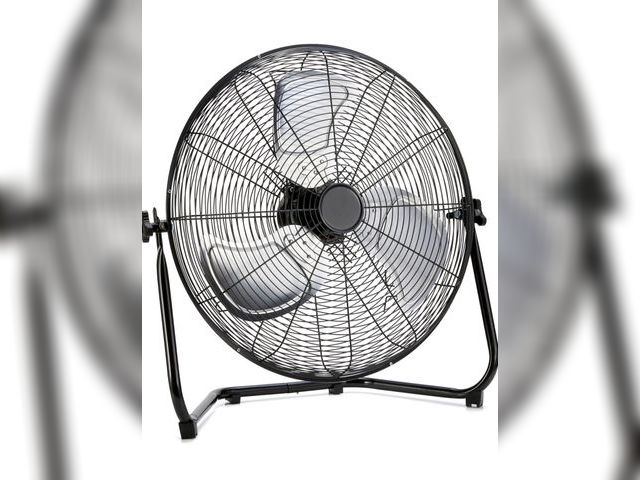 Lot 96-176861 - Appears to be Amazon Basics 20" High Velocity Industrial Fan, Floor Fan, with 3 Speeds, Tilt Head, E...