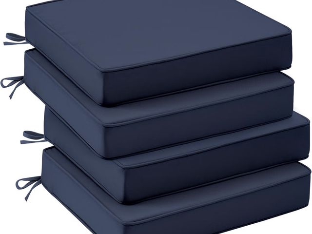 Lot 96-230358 - Outdoor Chair Cushions Set of 4 17” x 16” x 2”

New. Actual item may vary slightly from stock photo
