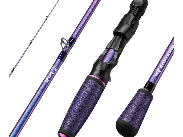 Lot 96-170183 - KastKing Royale Legend Pro Technique Bass Fishing Rods, KastFlex IM7 Graphite Blanks, Fuji FazLite G...