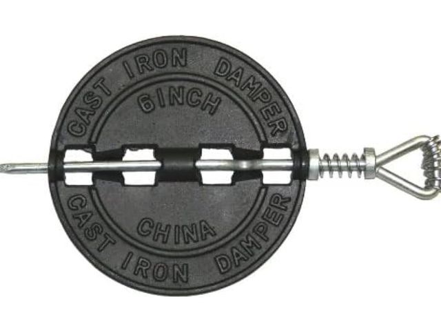 Lot 96-190750 - US Stove D6 Cast Iron Damper, 6-Inch
New