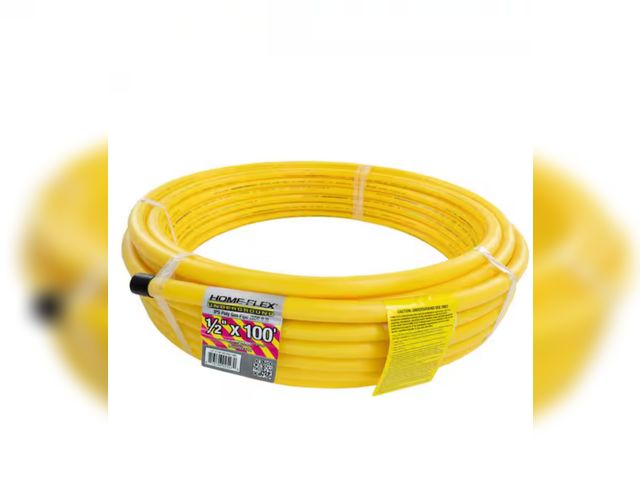 Lot 96-173782 - HOME-FLEX 
1/2 in. IPS x 100 ft. DR 9.3 Underground Yellow Polyethylene Gas Pipe New