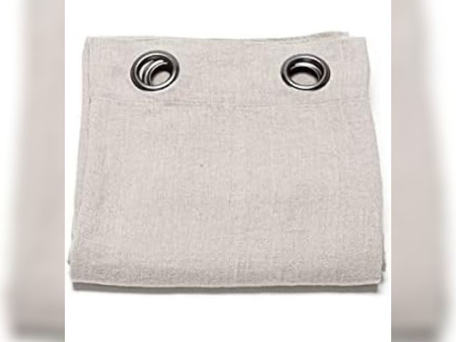 Lot 96-181481 - Single Linen Curtain Panel Approx 64x88” New