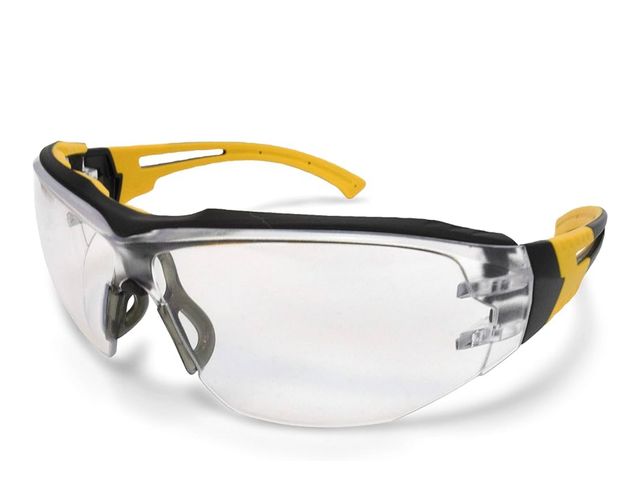 Lot 96-163502 - DEWALT DPG108-11D Renovator™ Lightweight Safety Glasses – Clear Anti-Fog Lens – TPR Brow Guard – Ven...