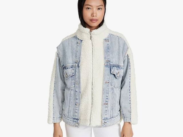 Lot 96-181427 - [BLANKNYC] womens Luxury Clothing Sherpa Jacket, Comfortable &amp; Stylish Coat L New