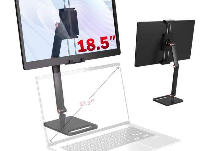 Lot 96-190985 - Portable Monitor Stand Holder for 6-18.5 Inch,Universal Desktop Version Expandable Display Base Adju...