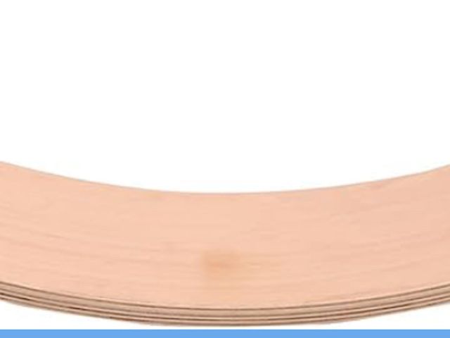 Lot 96-178406 - Ultimate Balance Board Kids - Natural Wood Wobble Board for Kids, Montessori Waldorf Toy, Ideal Gift...