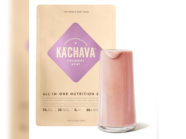 Lot 96-200887 - Ka’Chava Whole Body Meal Shake Coconut Acai 2 lb – Vegan Protein Powder with 85+ Superfoods &amp; Gr...