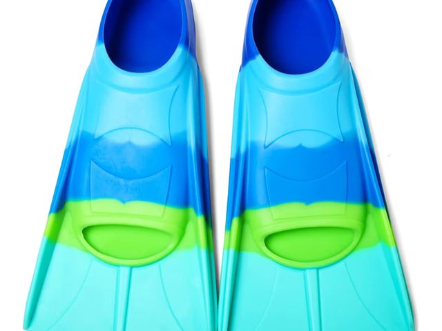 Lot 96-190838 - Foyinbet Kids Swim Flippers, XXXS
New