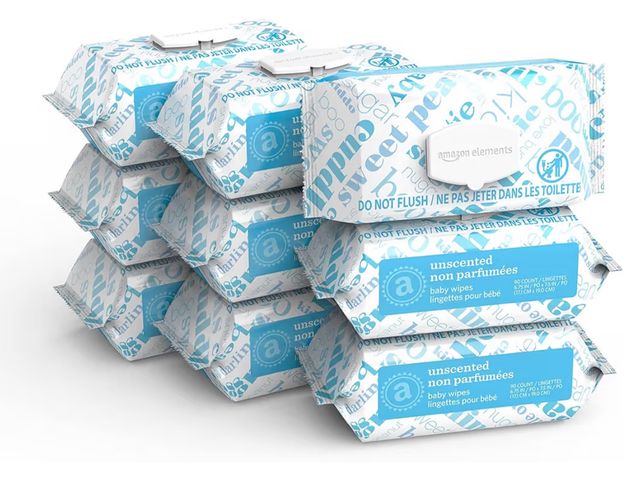 Lot 96-187399 - Amazon Elements Baby Wipes, Unscented, 810 Count, Flip-Top Packs
New