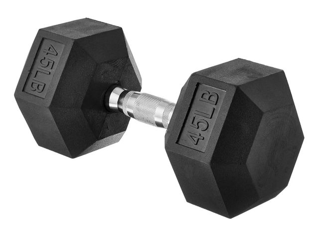 Lot 96-173404 - Amazon Basics Rubber Hex Dumbbell Hand Weight
New