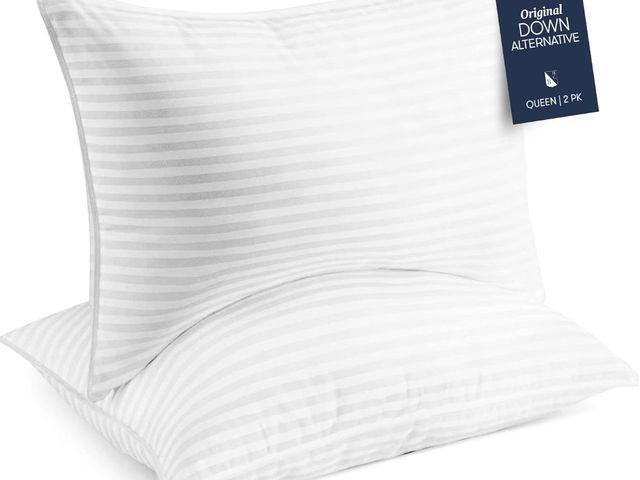 Lot 96-179151 - Beckham Hotel Collection Bed Pillows Standard / Queen Size Set of 2 - Original Soft Down Alternative...