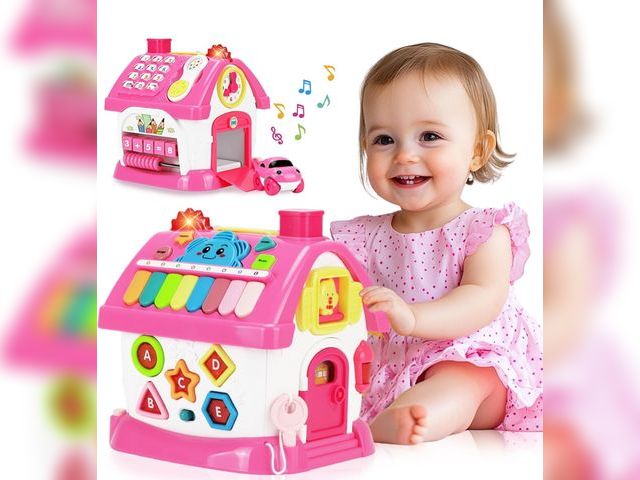 Lot 96-190788 - Toys for 1+ Year Old Girl Gifts: Montessori Musical Toddler Toys Age 1-2 - 8-in-1 Multi-Functional H...