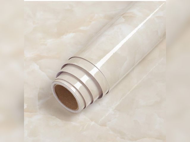 Lot 96-163933 - LaCheery Large Size 36"x160" Marble Wallpaper Decorative Self Adhesive Wallpaper Waterproof Removabl...