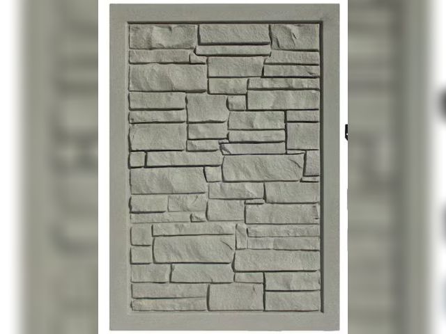 Lot 96-177149 - SimTek Ecostone 4 ft. x 6 ft. Gray Composite Privacy Fence Gate MSRP $599

New. No hardware