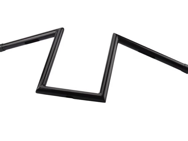 Lot 96-179309 - Appears to be 1'' Handlebar 10'' Rise Z Bar Narrow Ape Hanger Fit for Harley Sportster Dyna Street B...