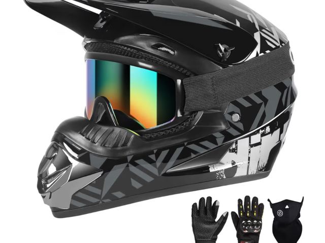 Lot 96-181232 - SPARK DOT Certified Youth Motocross Helmet Kids Dirt Bike Helmets - Full Face, Lightweight &amp; Bre...