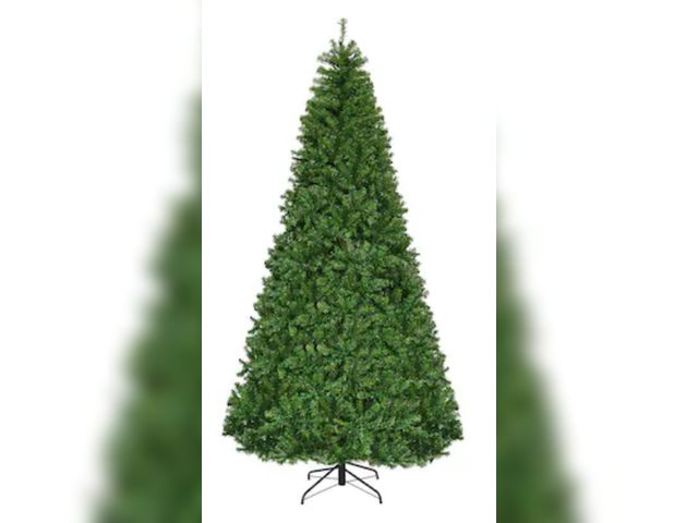 Lot 96-192521 - Costway 9-ft Pre-lit Artificial Christmas Tree with Multicolor LED Lights
New 
Msrp $276.00