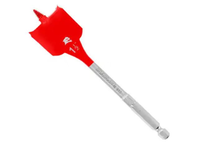 Lot 96-180179 - DIABLO
1-1/2 in. x 6 in. SPEEDemon High Speed Steel Spade Drill Bit (1-Piece)
Used Untested