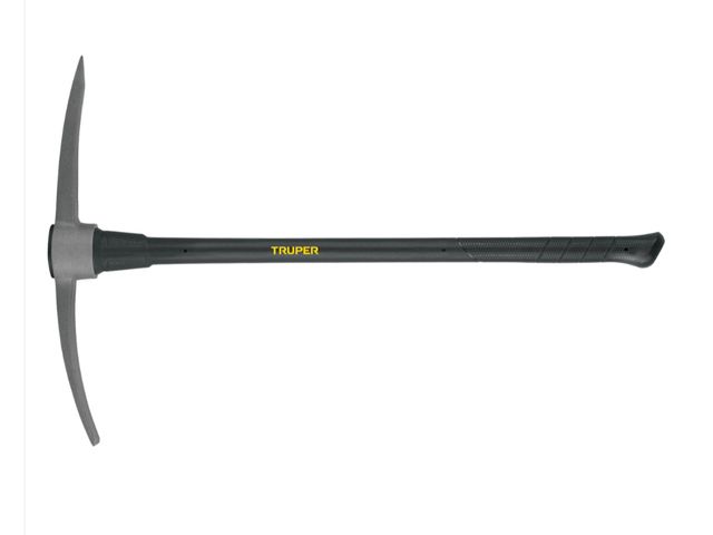 Lot 96-176490 - Truper 31646 Railroad Pick, Fiberglass Handle, 6-Pound, 36-Inch New, May have a little rust at the t...