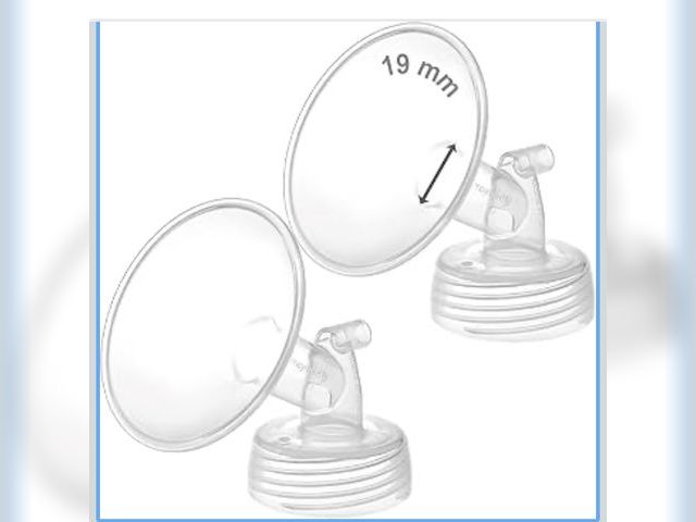 Lot 96-191003 - Maymom Wide Neck Pump Part Compatible with Spectra S1/S2 Pumps; Incl Wide Mouth Flange; Not Original...