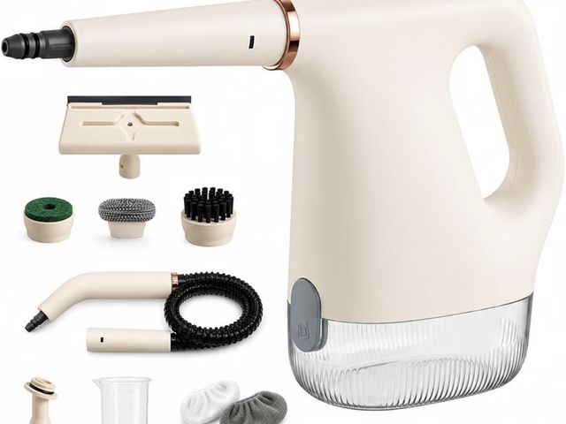 Lot 96-230589 - Handheld Steam Cleaner, Fast Heat Steam Cleaner, Adjustable Steam, 450mL Large Water Tank, Pressuriz...