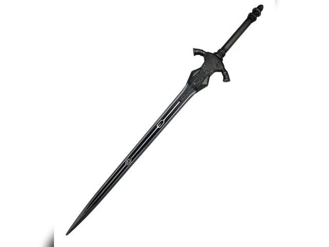 Lot 96-178329 - Heavy Sword 
Appears unused. No sheath. Actual item may vary slightly from stock photo