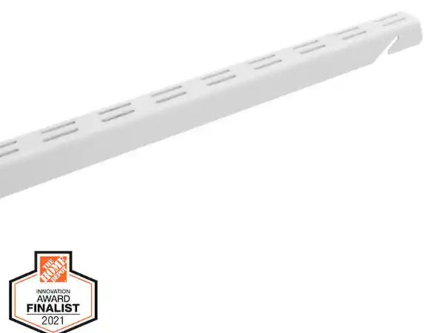 Lot 96-222103 - Everbilt
84 in. L White Steel Heavy Duty Vertical Rail
New